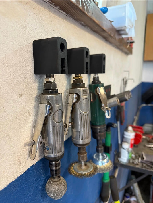 3D-Printed Air Tool Wall Mount Holder