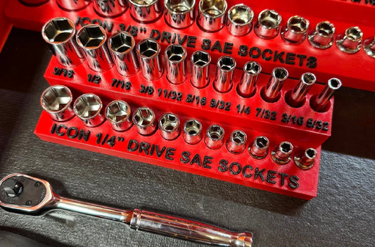 ICON 1/4" SAE Socket Organizer