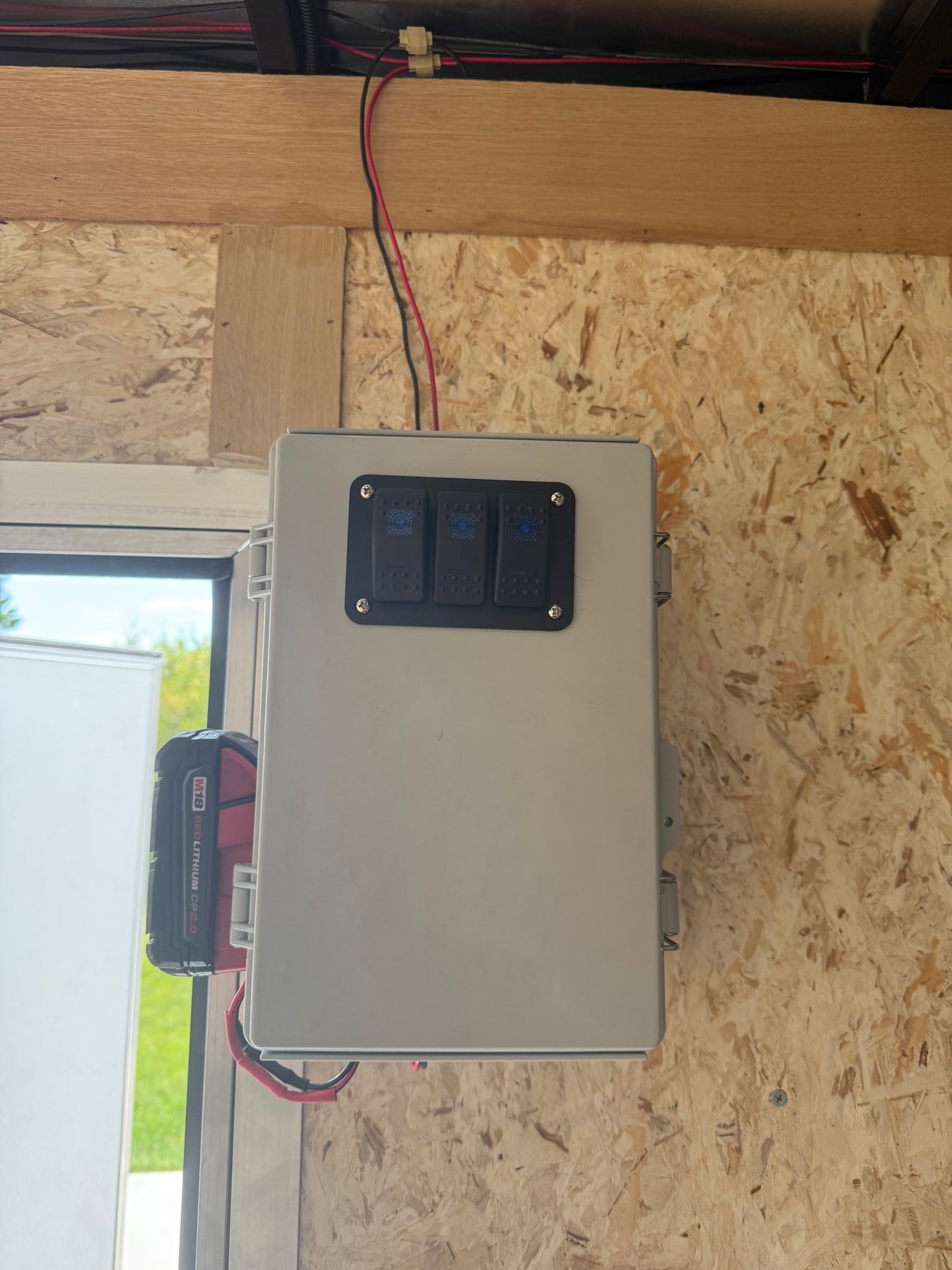 Trailer Light Power Box (Milwaukee / DeWalt Battery Powered)