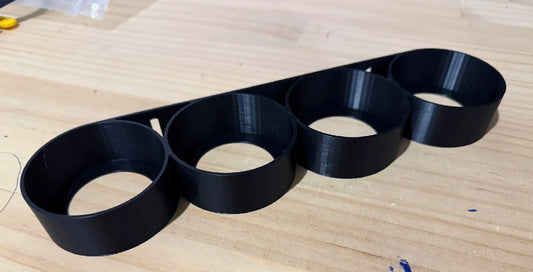 3 Spray Can Wall Holder