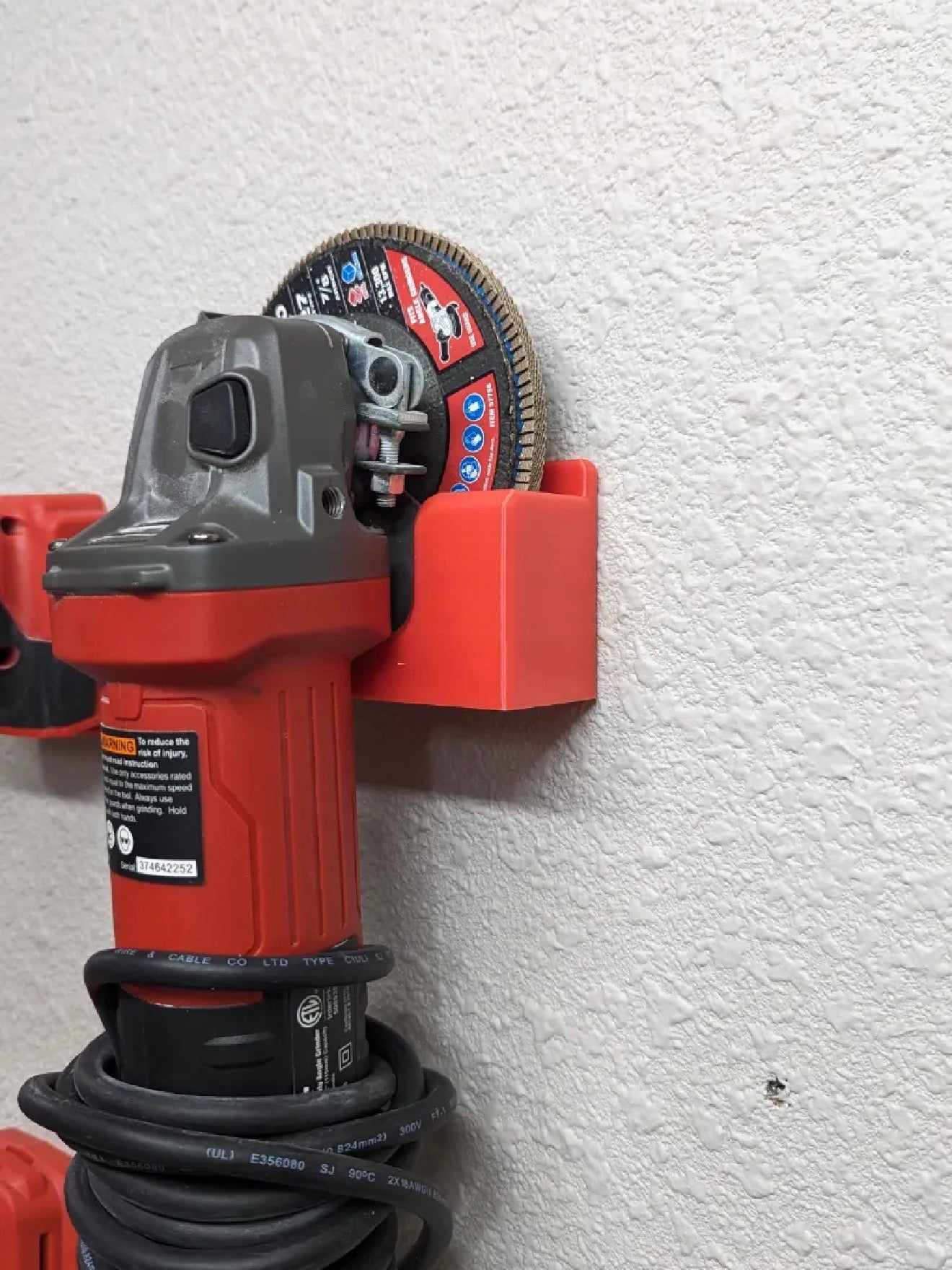 Universal Angle Grinder Wall Mount