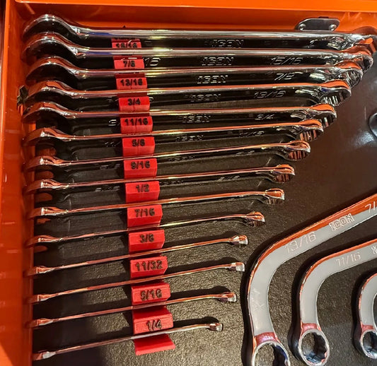 ICON 14-Piece SAE Wrench Organizer