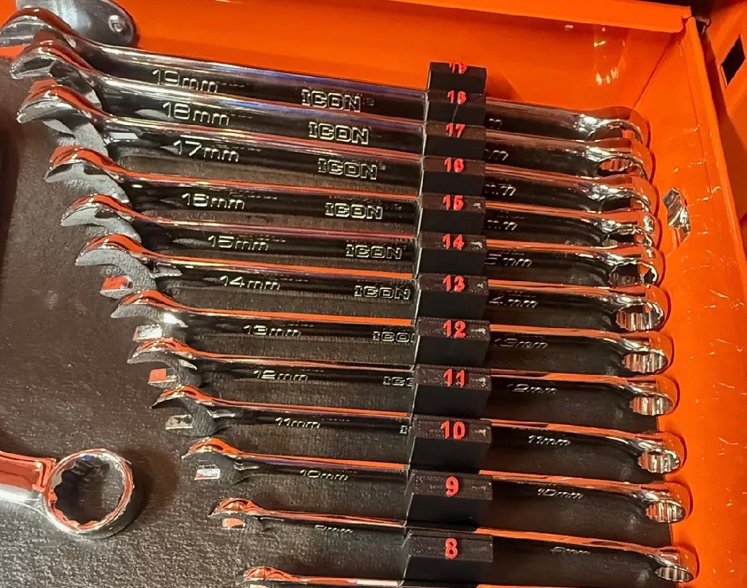 Icon Professional Flex Head Wrench organizers