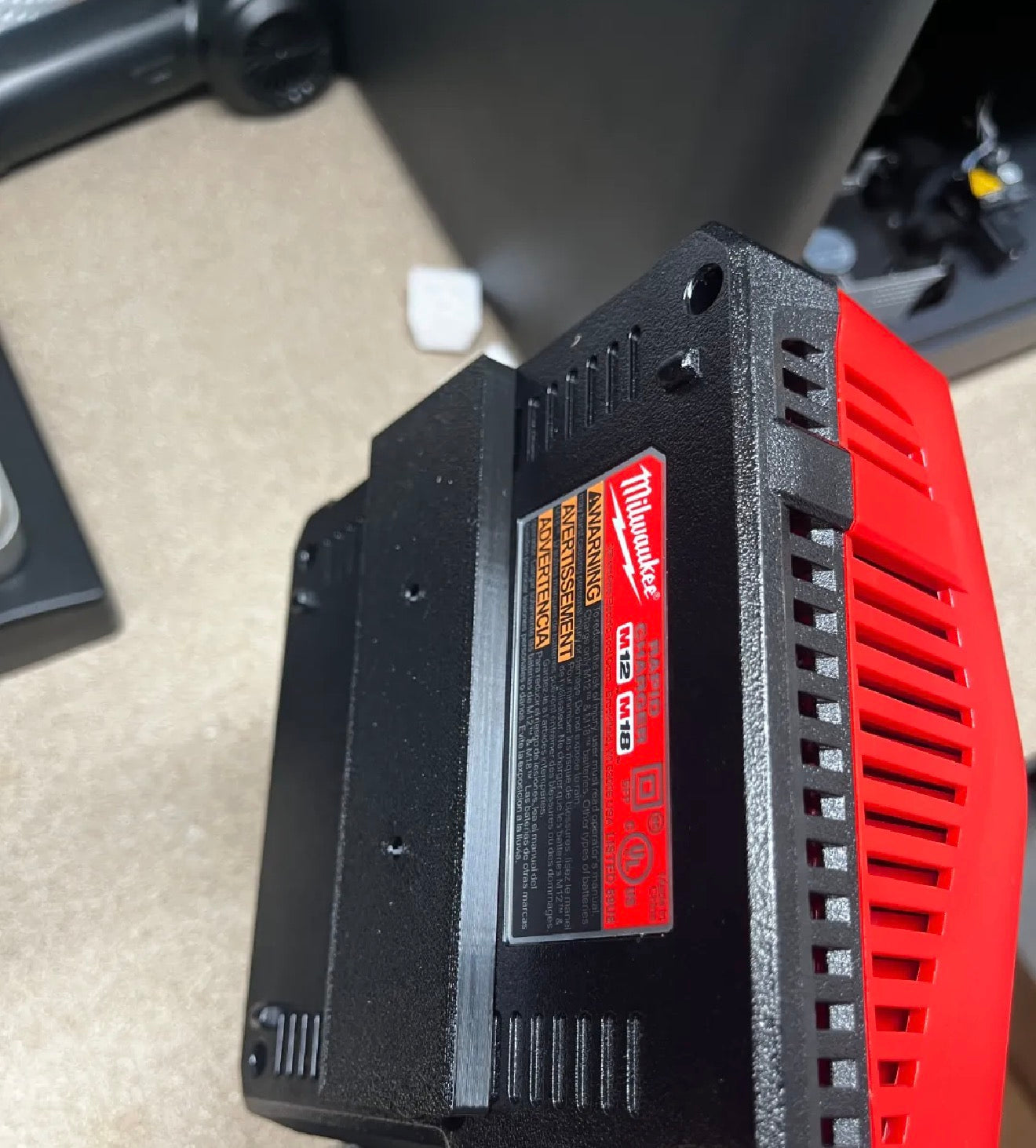 Milwaukee M18/M12 Charger Wall Mount 2 Pack