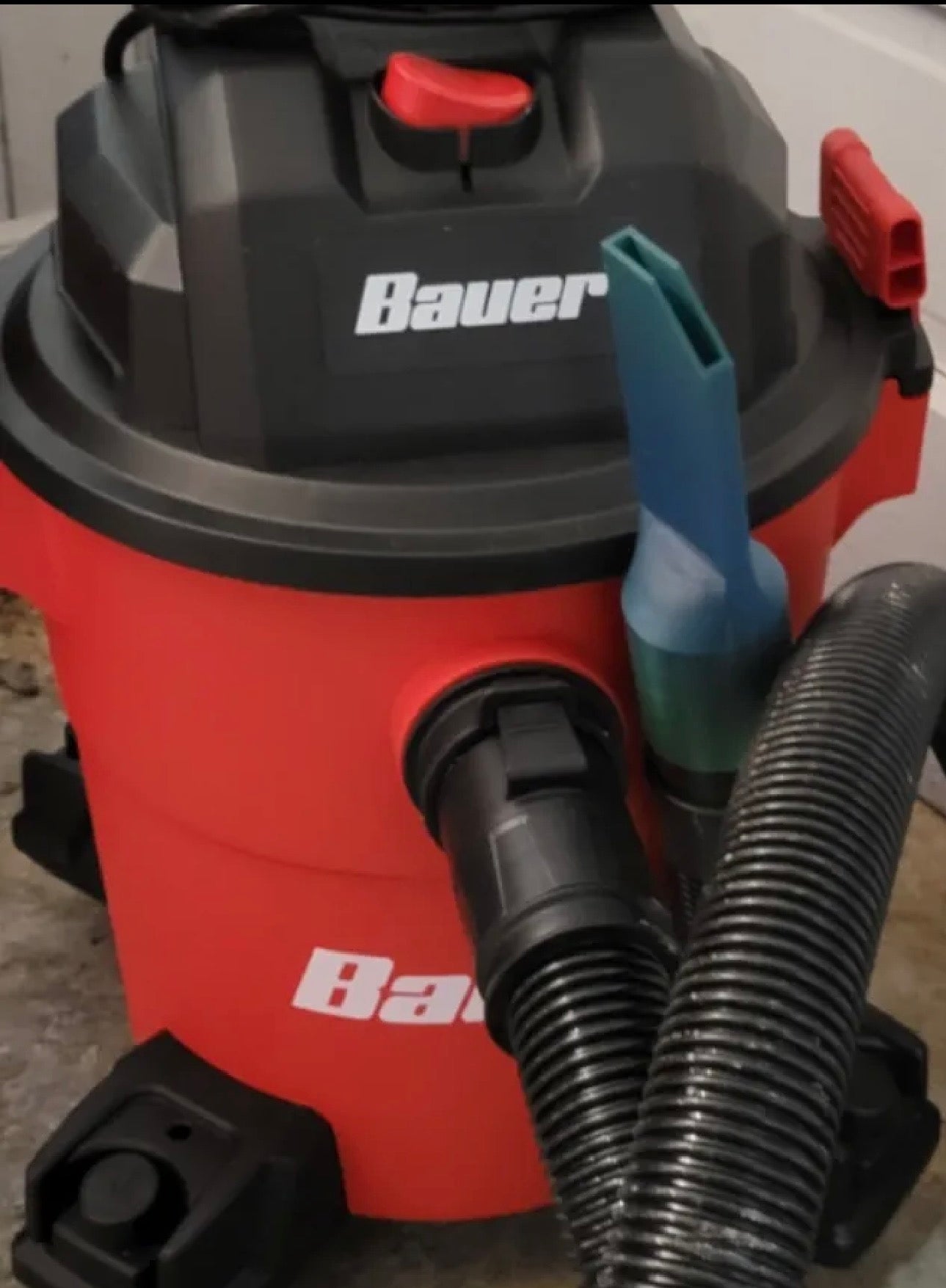 Bauer/Harbor freight shop vac crevice nozzle