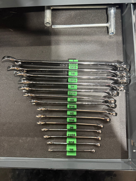 ICON Magnetic 14-Piece SAE Wrench Organizer