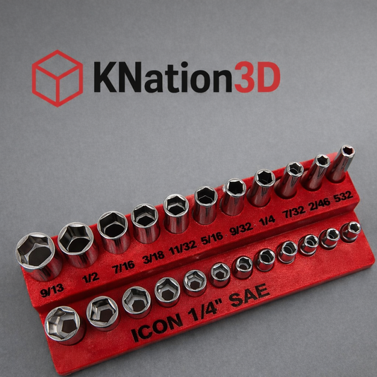 ICON 1/4" SAE Socket Organizer