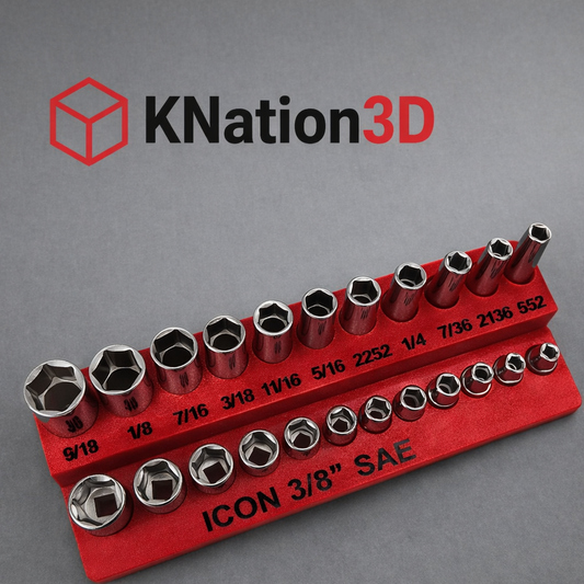 3/8" ICON Socket Tray SAE